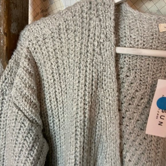 L.A. Hearts Cozy Sweater Cardigan (OS) - Picture 2 of 11